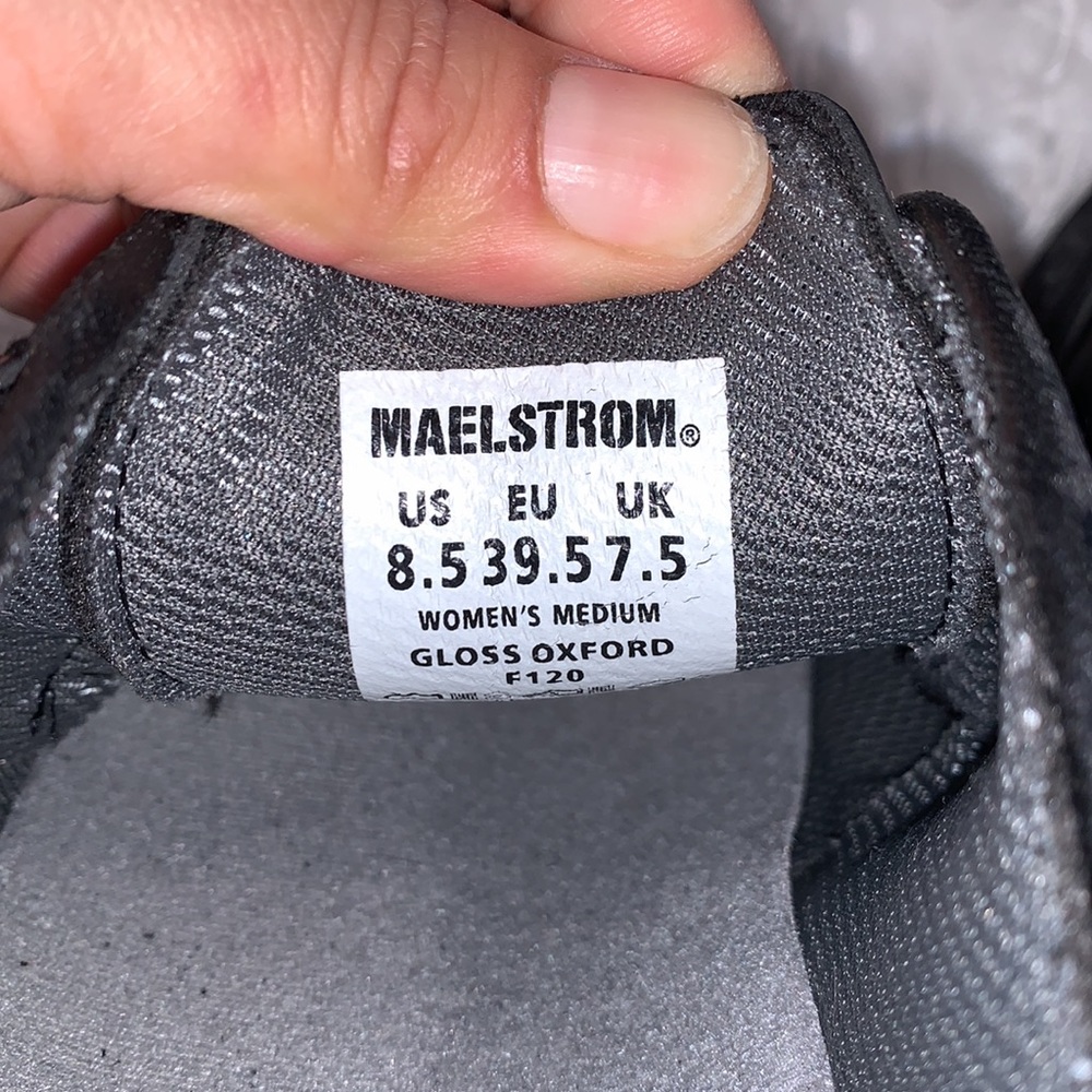 MAELSTROM Glossy Oxfords Sz 8.5 - Picture 6 of 7